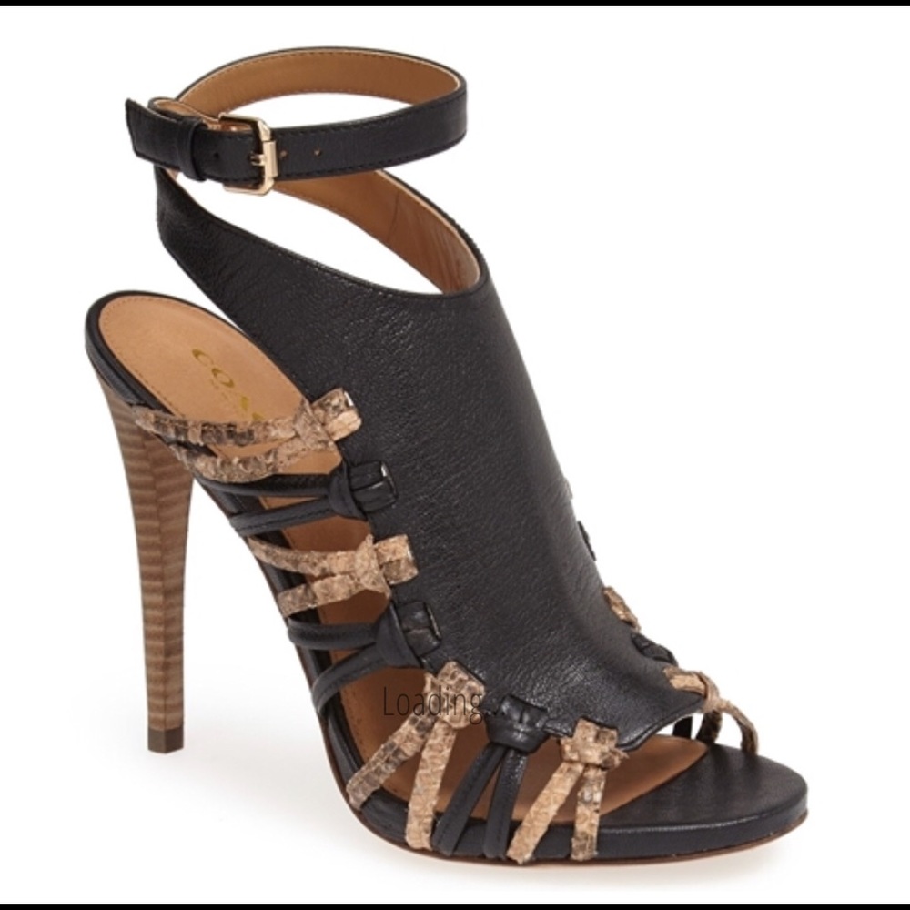 COACH Jody Heel balck/sand size 7